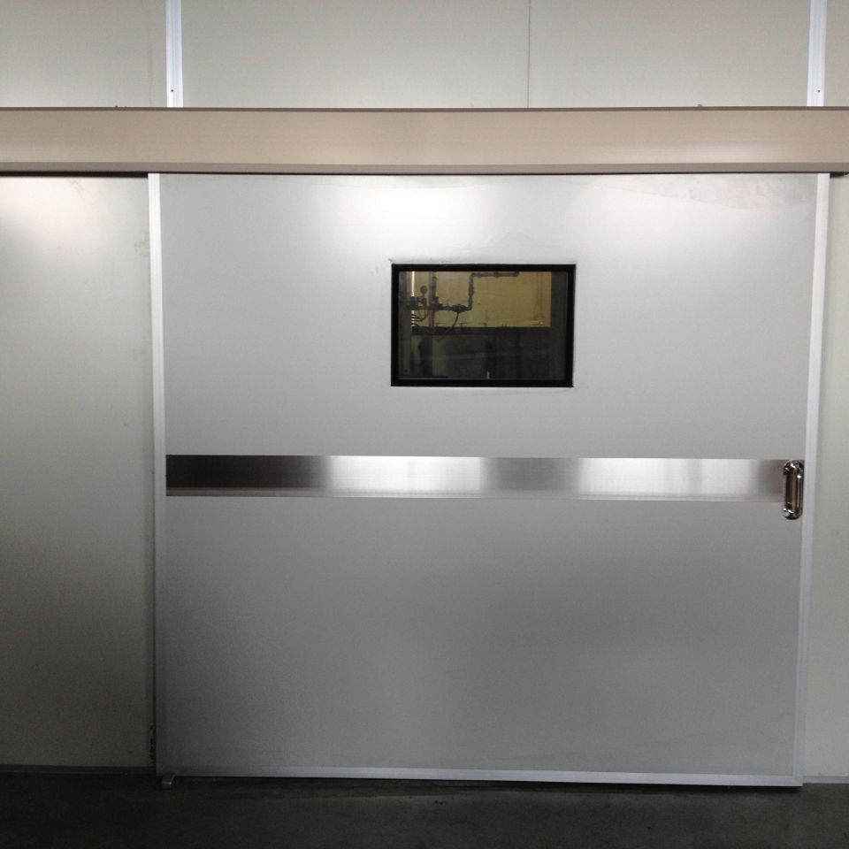 专业定制彩钢板墙钢制门移门