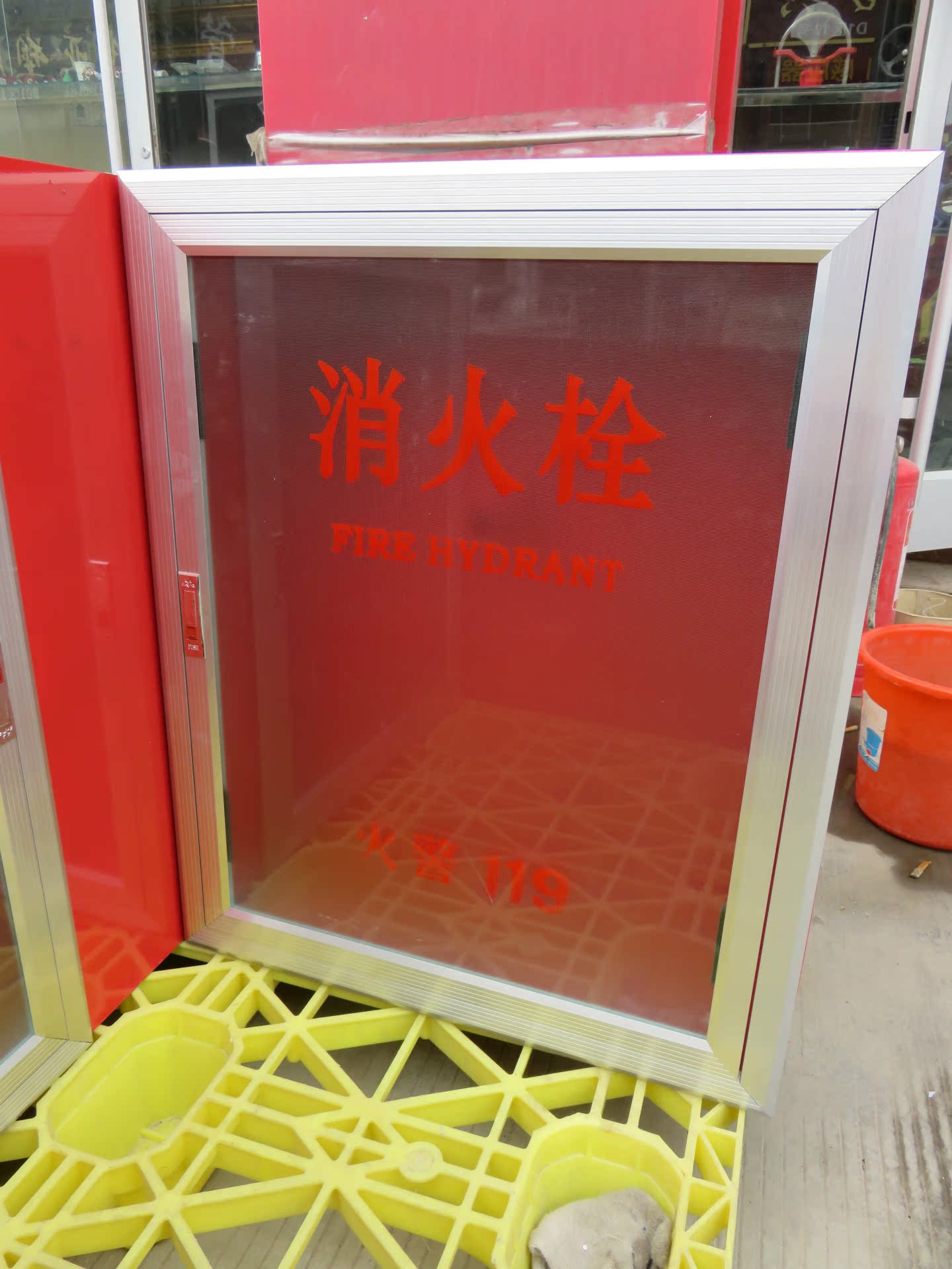 铝合金消火栓箱800x650x240mm消防箱1000*700*240消火栓箱