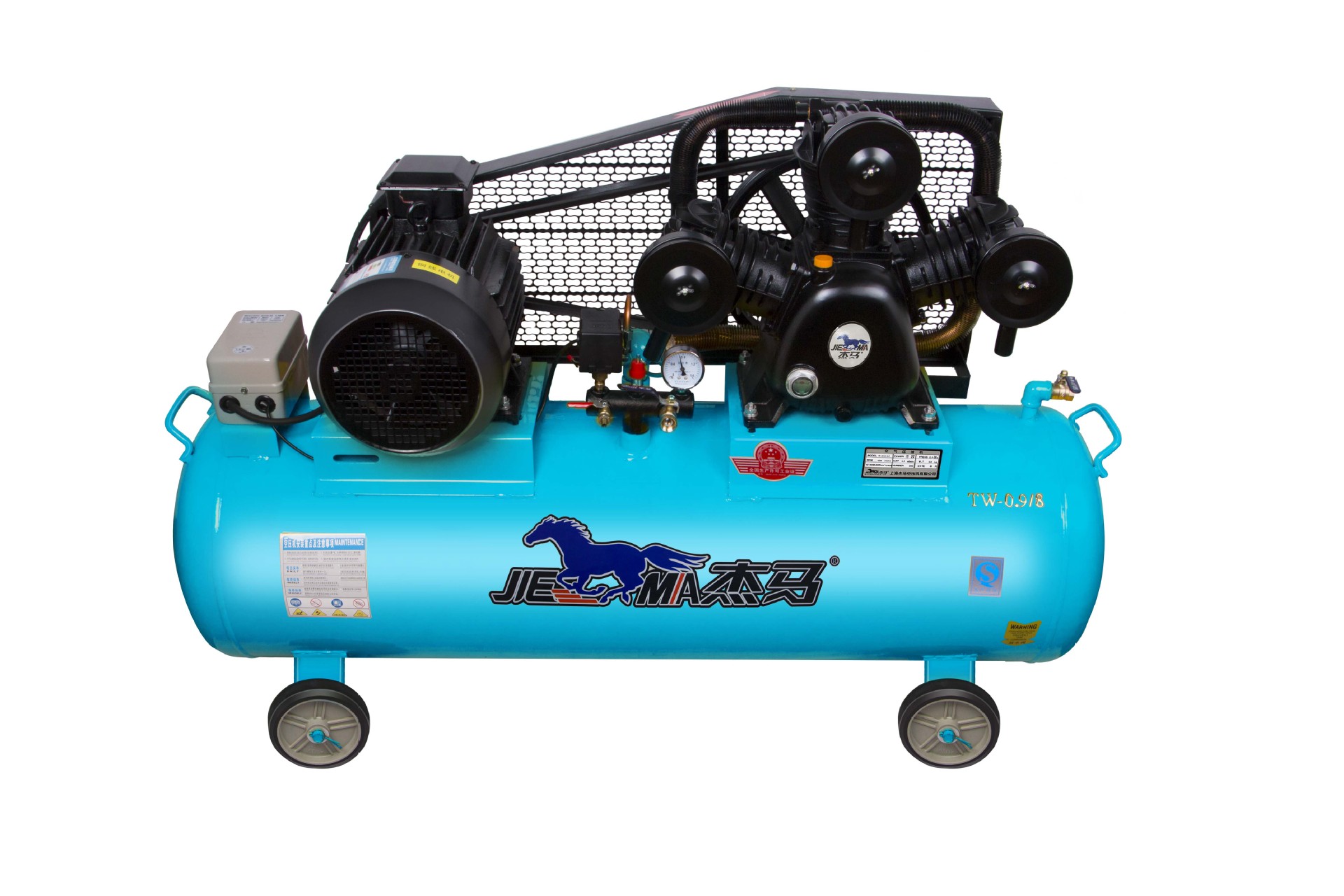 9m3/min排气量8公斤气压三相可移动式压缩机