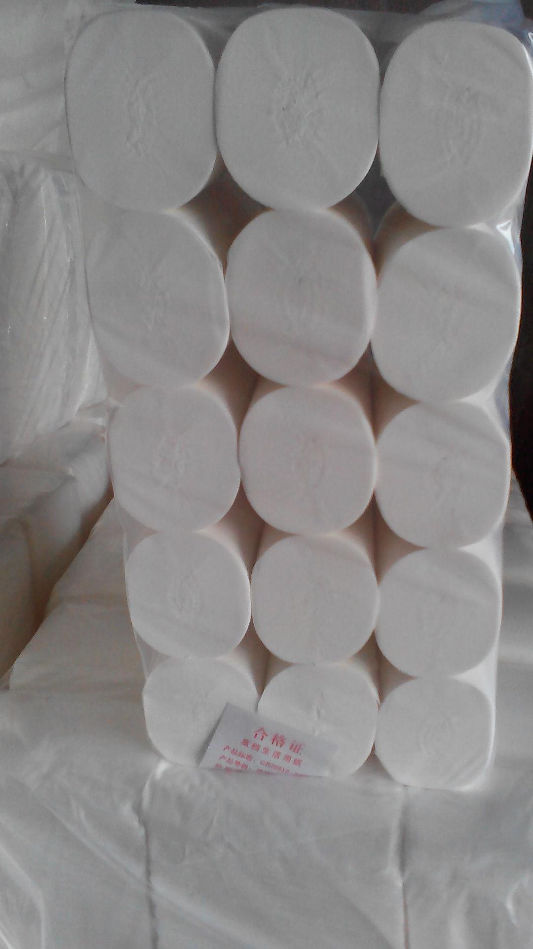 2500克卫生纸生活用纸卷纸批发超柔纸巾原生木浆大卷妇婴用纸