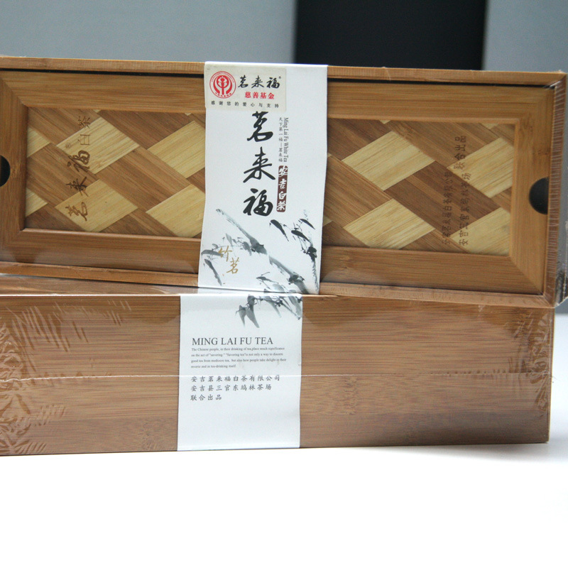 茗来福安吉白茶 竹乡系列 竹茗精品100g礼盒装 2016新茶 - 茶叶批发交易网