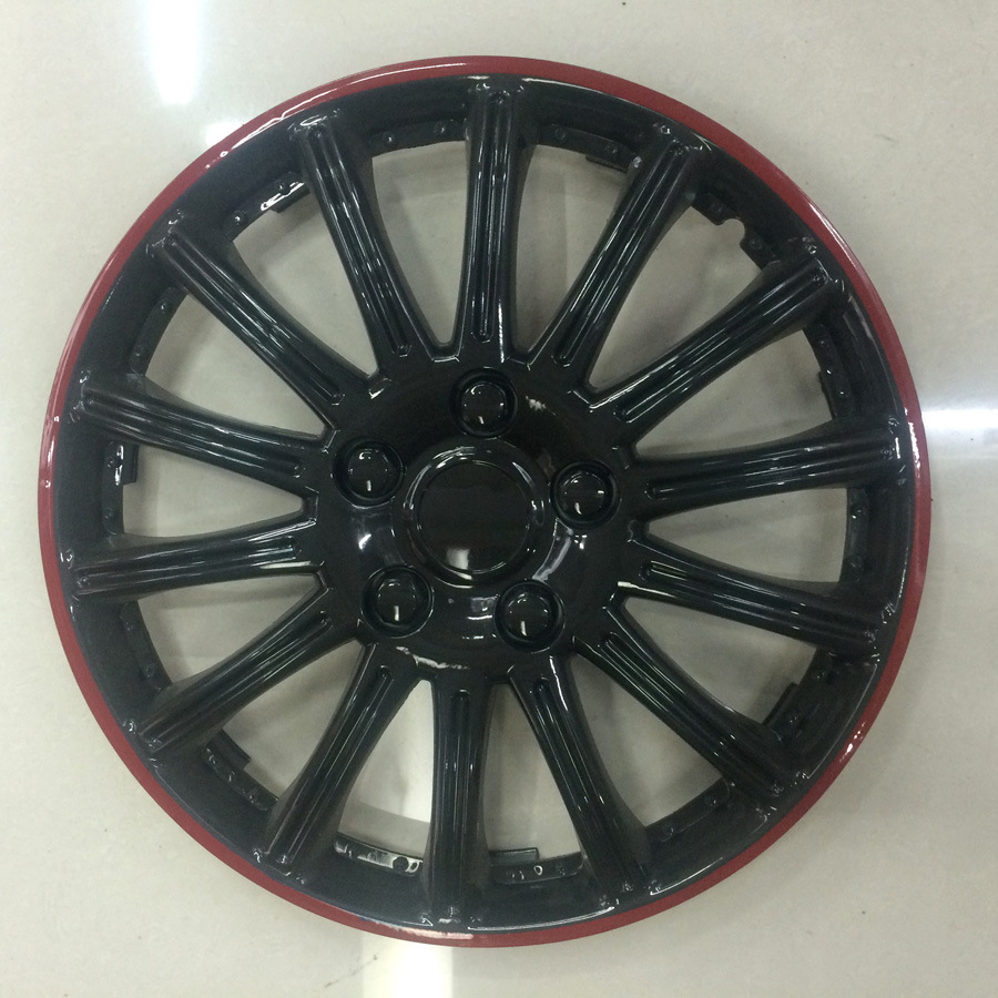 通用型汽车轮毂盖 汽车轮盖 彩色轮毂盖 汽车改装轮毂 14寸