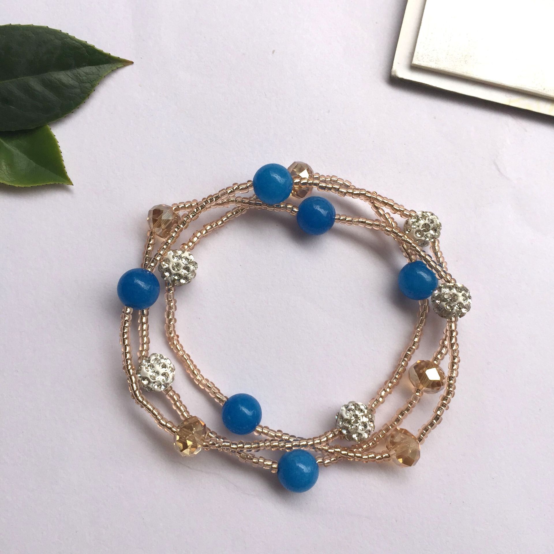 最新款高仿蜜蜡福袋项链毛衣链菩提项链吊坠琉璃项链流行饰品批发