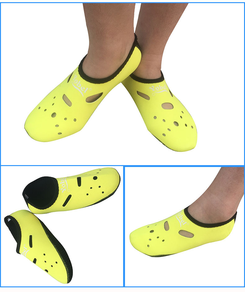 2mm短潜水袜冬泳打点防滑袜 潜水袜短款浮潜袜