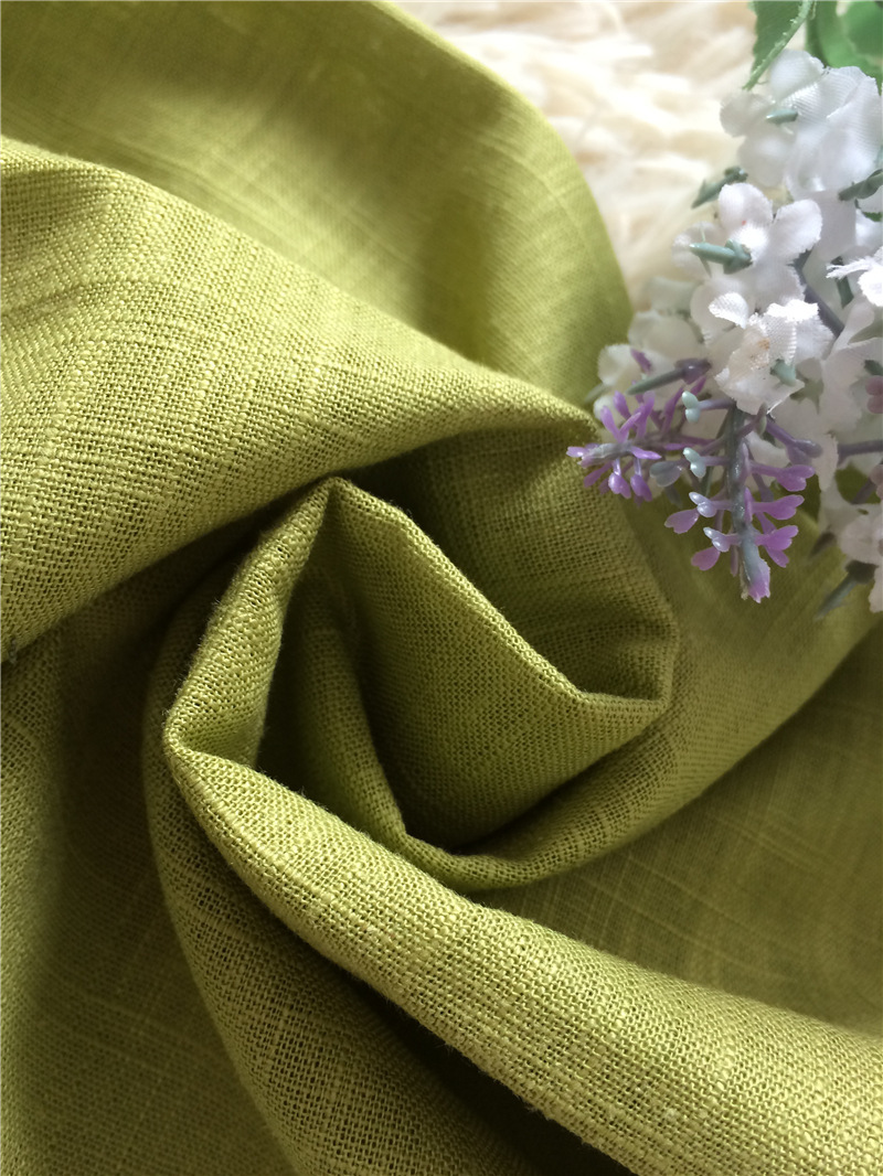 150d竹节麻 全涤 仿麻时装西装春秋装面料