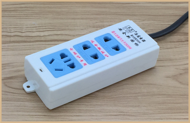 岳龙插板带线二极2米电磁炉微波炉插排新国标电源插座