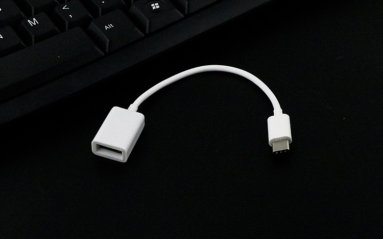 胶壳otg数据线 适用华为type-c安卓micro充电平板连u盘转接头线