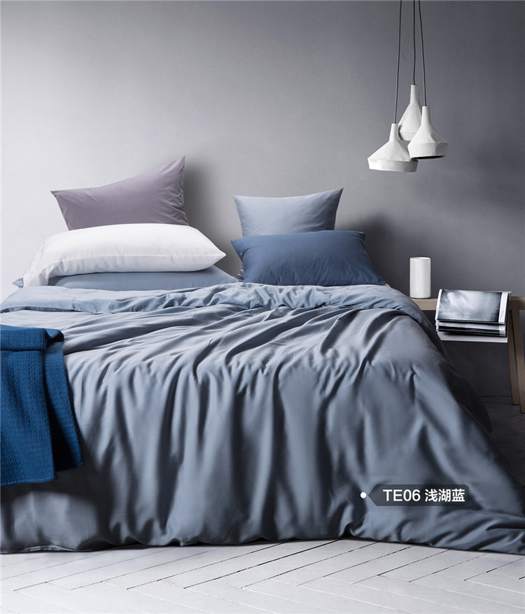tencel 正品天丝四件套 出口外贸床