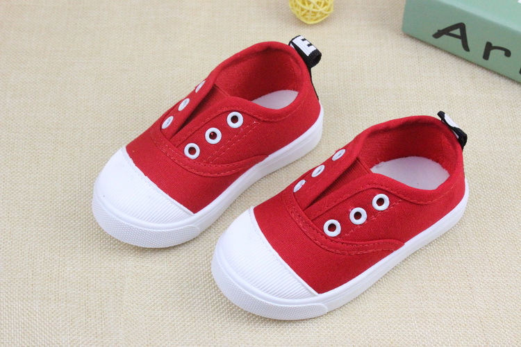 2016童鞋秋季新品1-3岁帆布卡通时尚运动童布鞋批发
