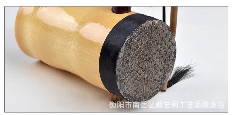 乐器专业中胡乐器专业演奏中音二胡厂家直销 圆筒二胡厂家直销