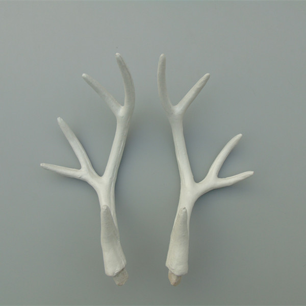 仿真白色鹿角 婚纱摄影道具 diy表演头饰 圣诞鹿角 拍摄头饰鹿角