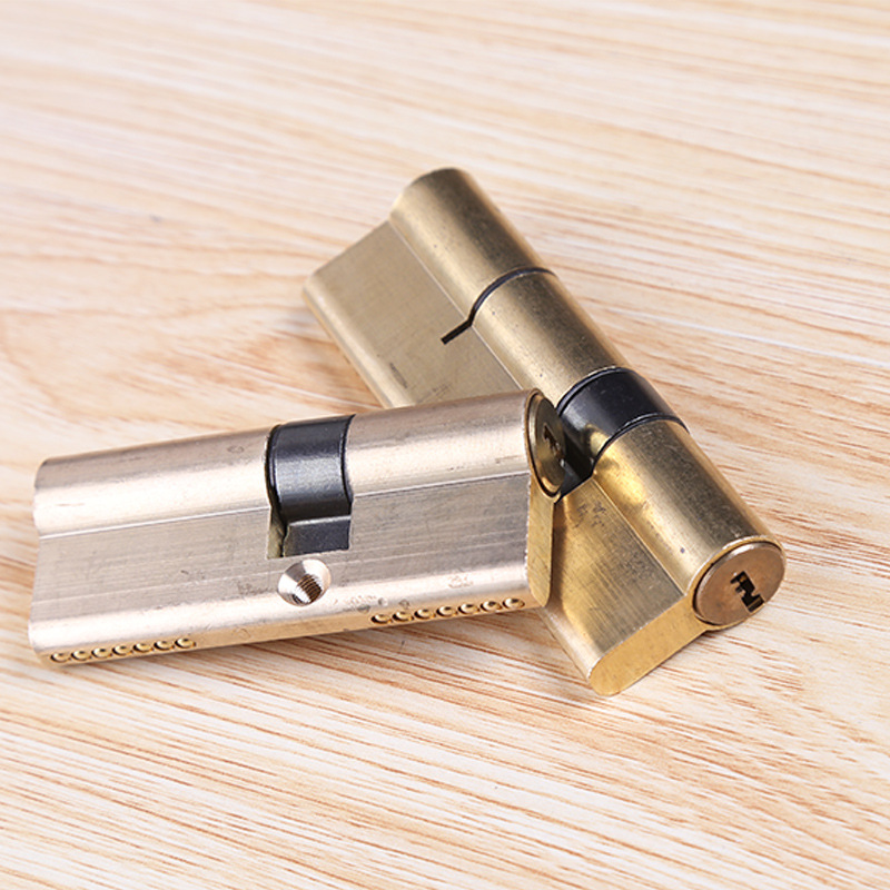 厂家批发ab锁芯防撬防钻防盗锁芯 加厚抗磨防盗门全铜锁芯现货