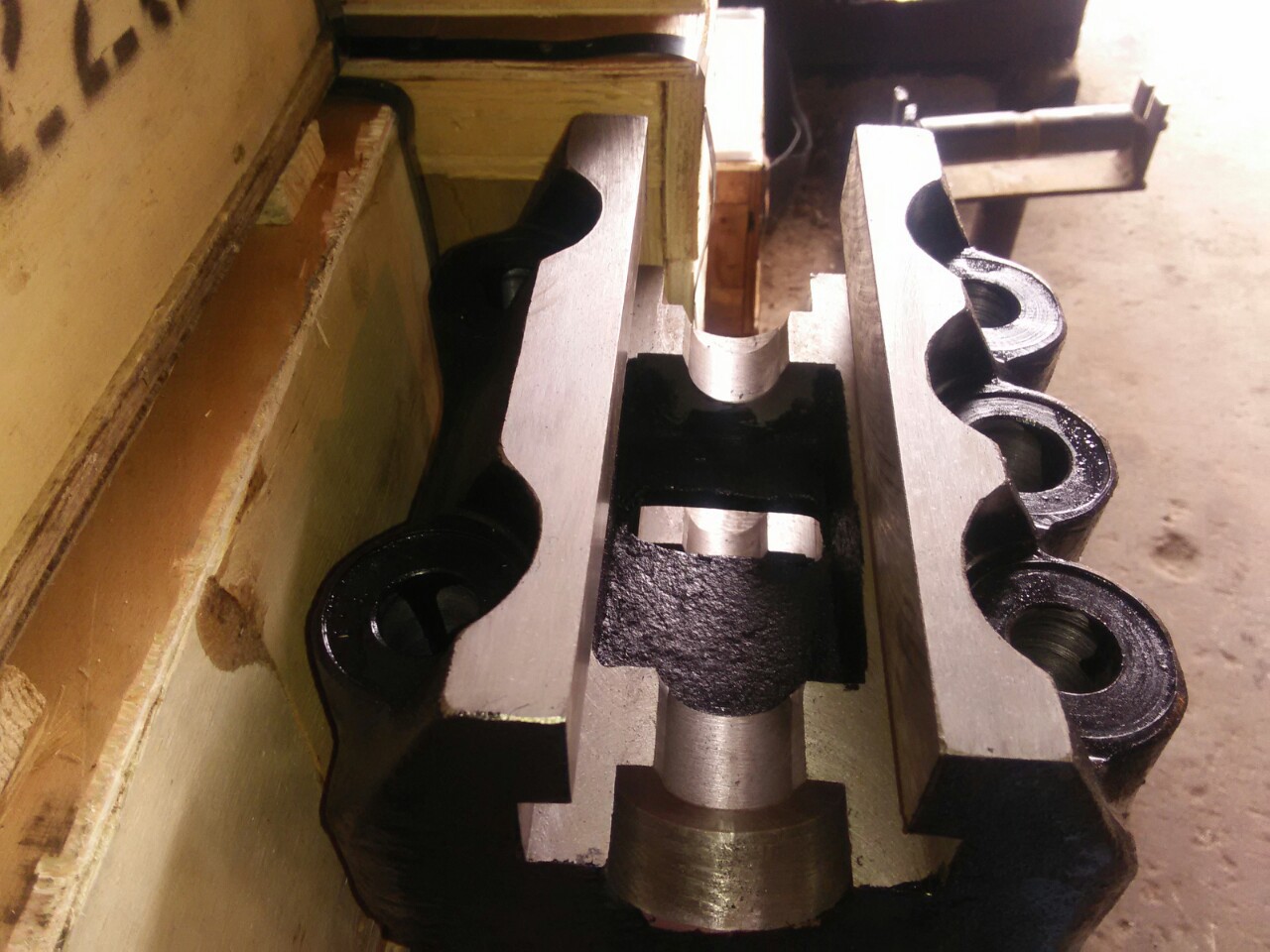 厂家现货 重型立车卡爪高精度淬火锻钢 中心距200 非标卡爪定做