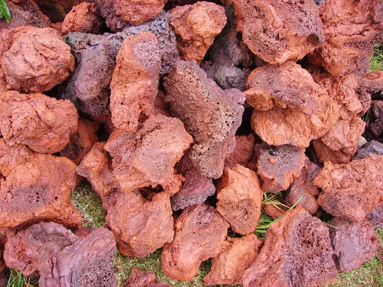 厂家供应火山石 滤料火山石 火山岩颗粒,多孔玄武岩