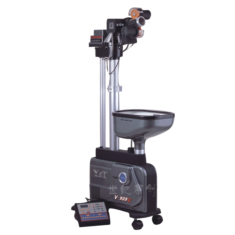 泰德乒乓球发球机v-989g 全自动发球机 内置30套组合球无规律旋转