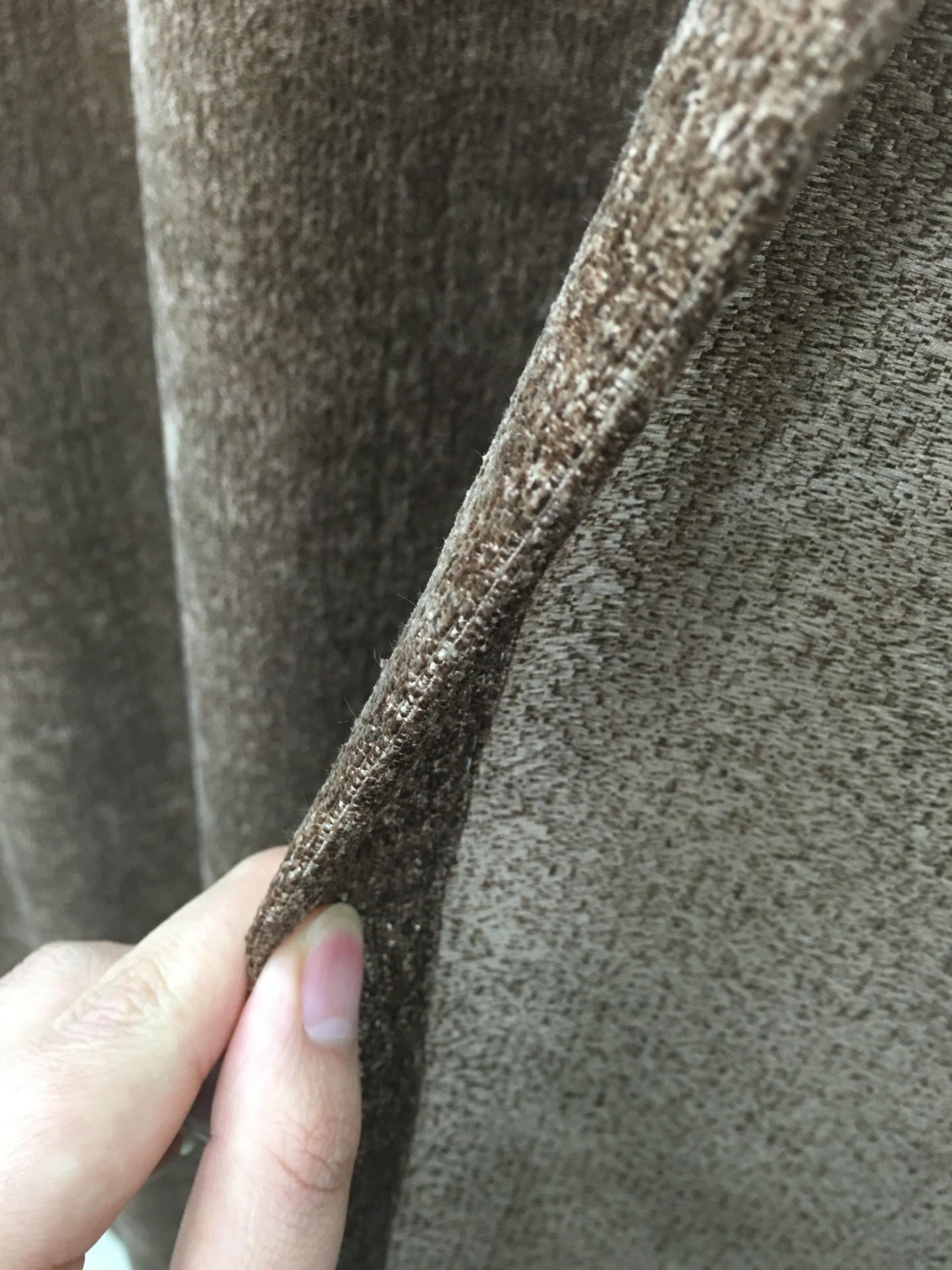 厂家直销 超厚雪尼尔纯色 高档布料 工程家用