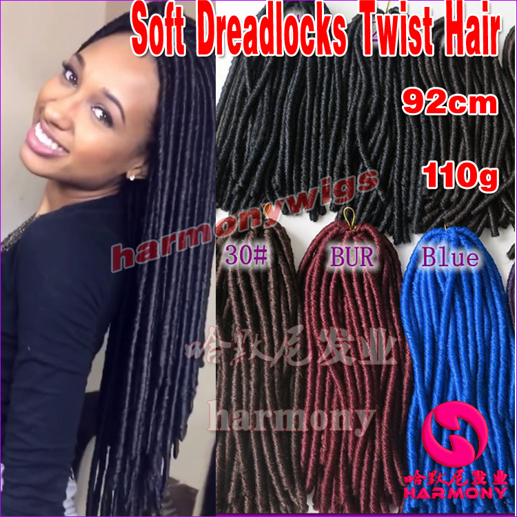 现货批发非洲假发脏辫子Soft Dread Lock 18英寸Toyokalon