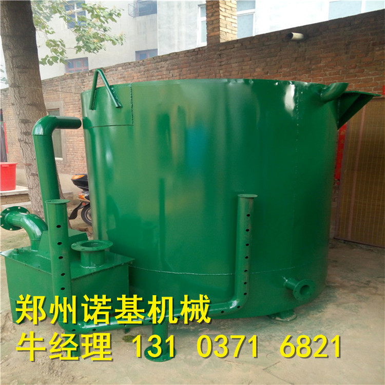 原木秸秆炭化炉厂家 自然式炭化炉全套设备 节能环保气流式炭化炉