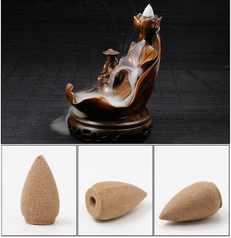 厂家直销 批发 散装天然崖柏倒流香 塔香 子弹头流烟香