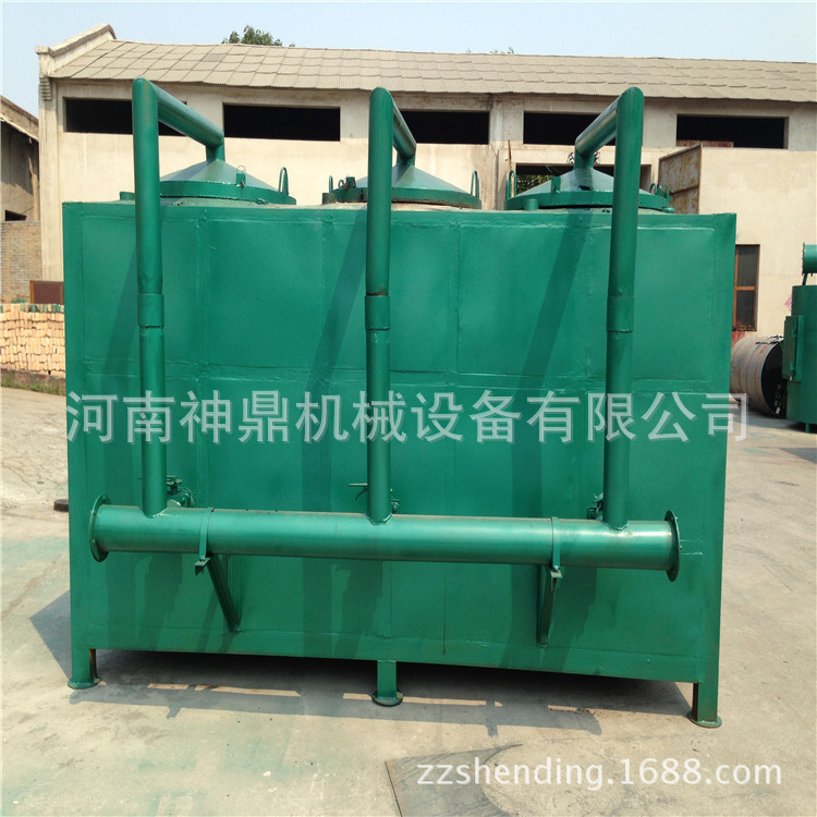 秸秆炭化机 气化式炭化炉 滚筒炭化机 炭化机全套设备 原木炭化炉
