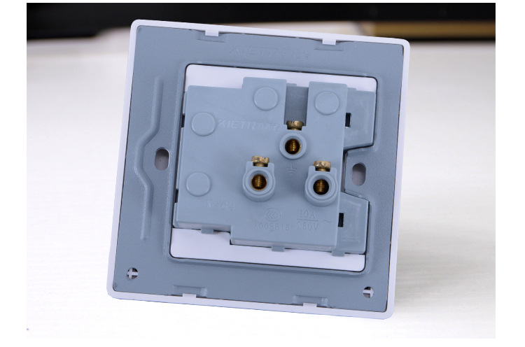 开拓者家装暗装墙壁开关七孔开关插座面板