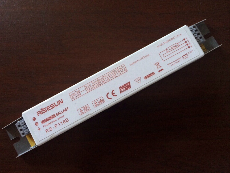 18wt8一拖二电子镇流器 电子镇流器 220v电子镇流器消毒灯 镇流器