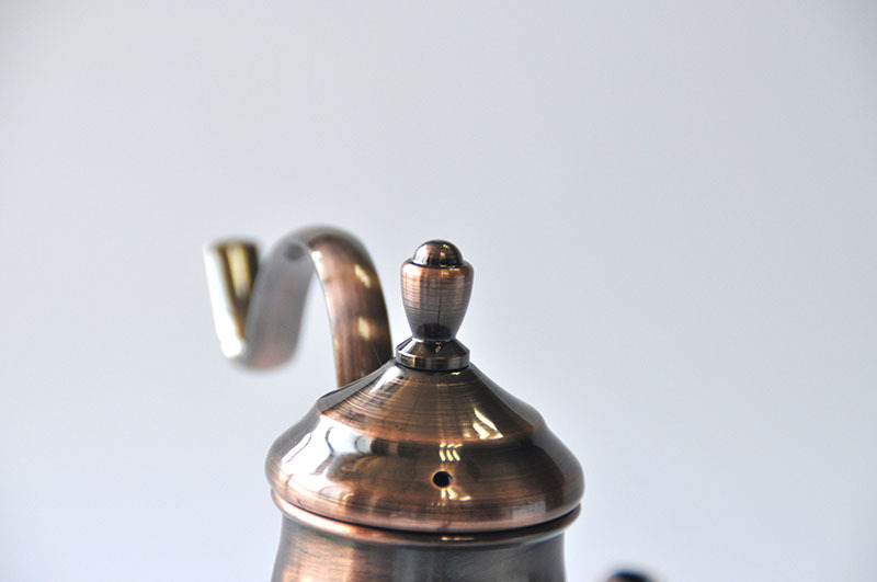 gater 不锈钢咖啡壶 细嘴壶 复古黄铜色咖啡壶 茶壶 手冲壶