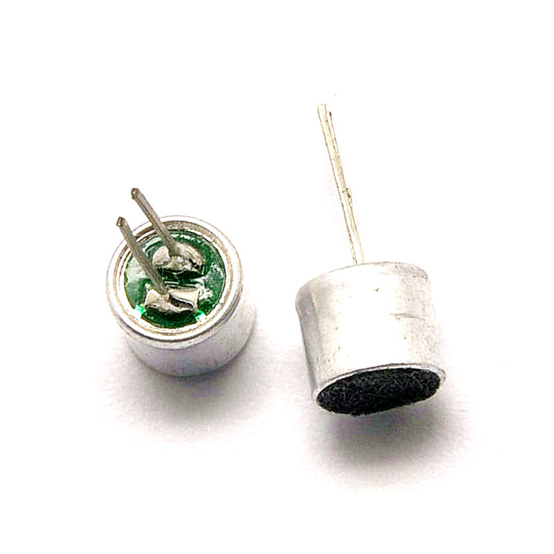 带引脚咪头65mm电容式驻极体话筒拾音器麦克风