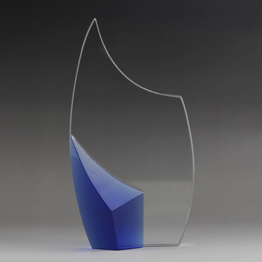 2017小金羊山羊绵羊k9水晶奖杯奖品金羊送喜奖杯