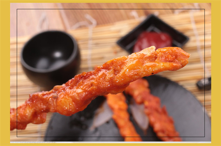 【鲜安福】霸王肉串 烧烤肉串油炸里脊肉烤串冷冻半成品 批发