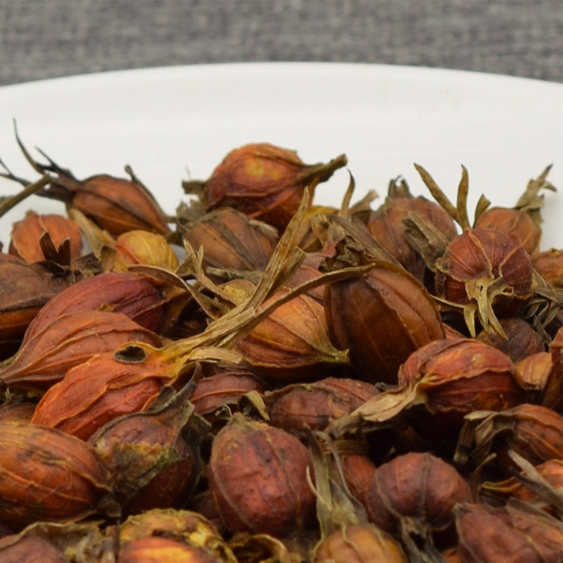 供应 优质江西生 黄栀子 栀子果 散装500g包