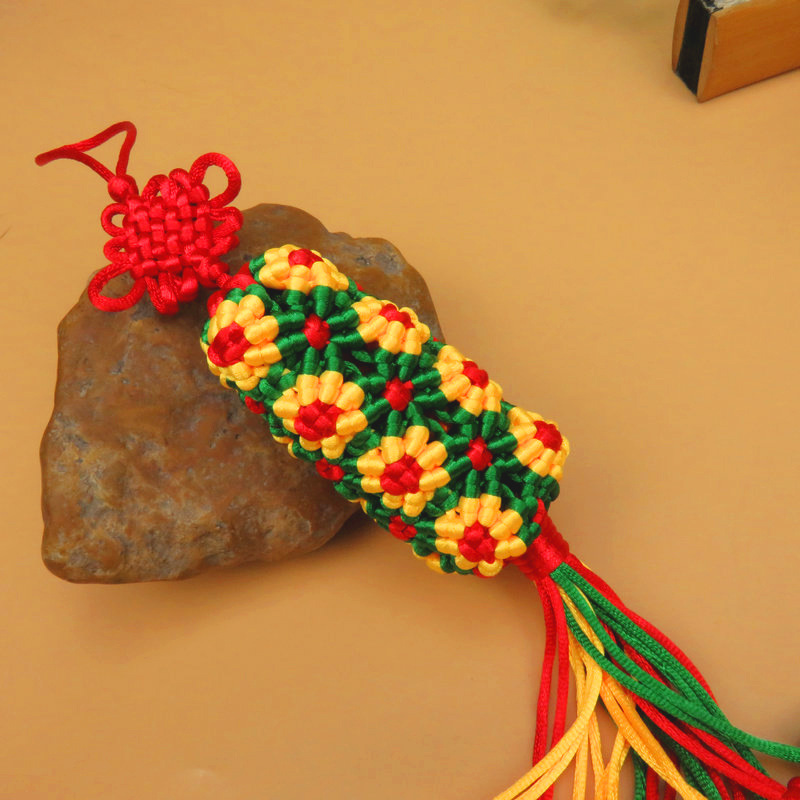 6万支五彩绳5号7号线七彩绳diy手工编织中国结手链