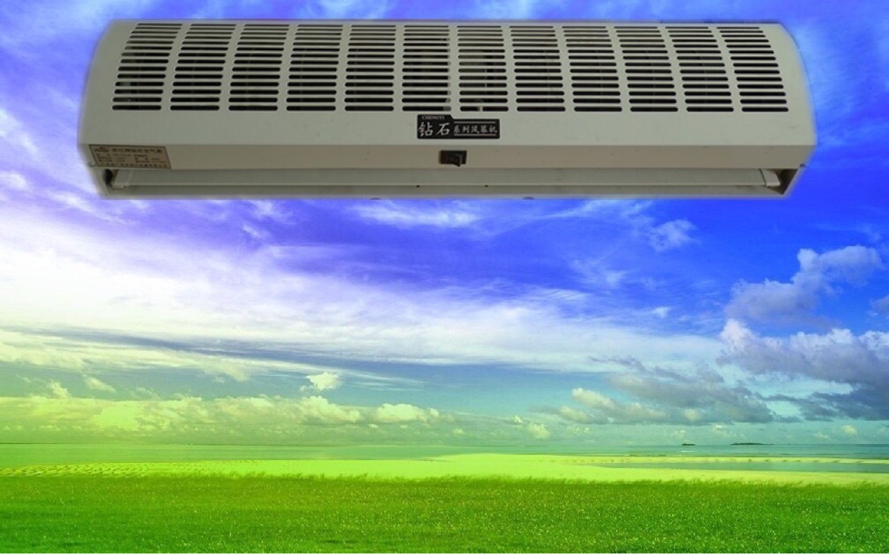 正品钻石牌风幕机