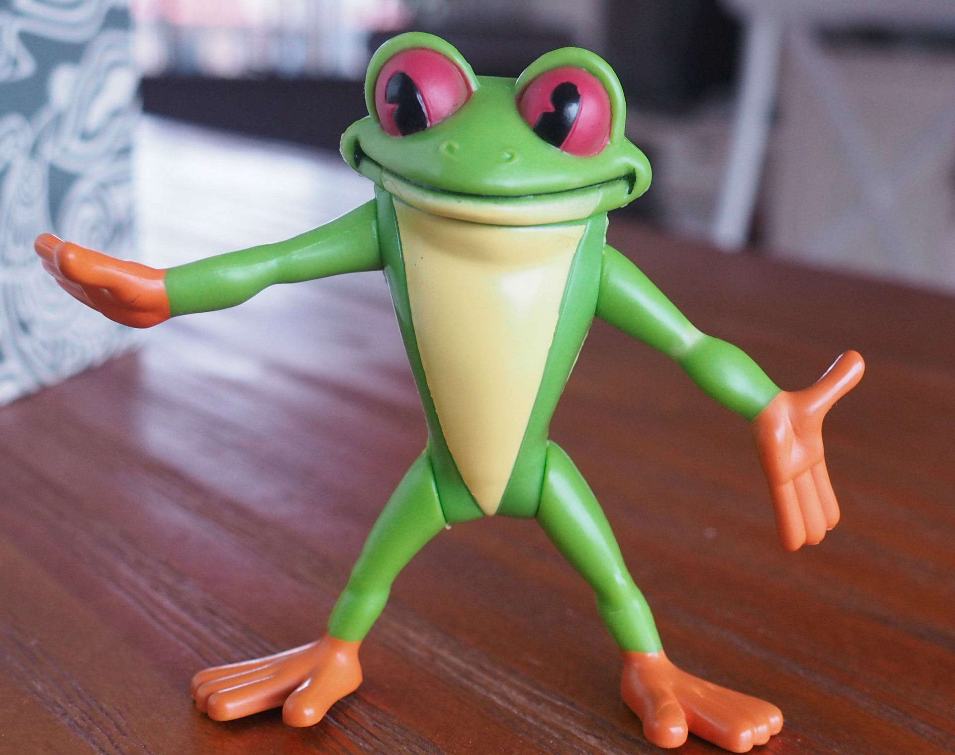 骏翱塑胶模型玩具 雨林动物系列 青蛙 地摊王 新品 爆款 工厂直销