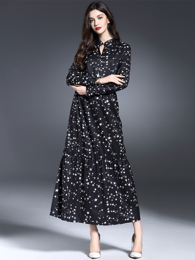 纯棉连衣裙中长款长袖选什么牌子好 春秋纯棉