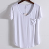 Europe and America lady T-shirt Short sleeved Versatile jacket Base coat Large Women's wear modal Short sleeved Manufactor wholesale Europe and America lady T-shirt Short sleeved Versatile jacket Base coat Large Women's wear modal Short sleeved Manufactor wholesale