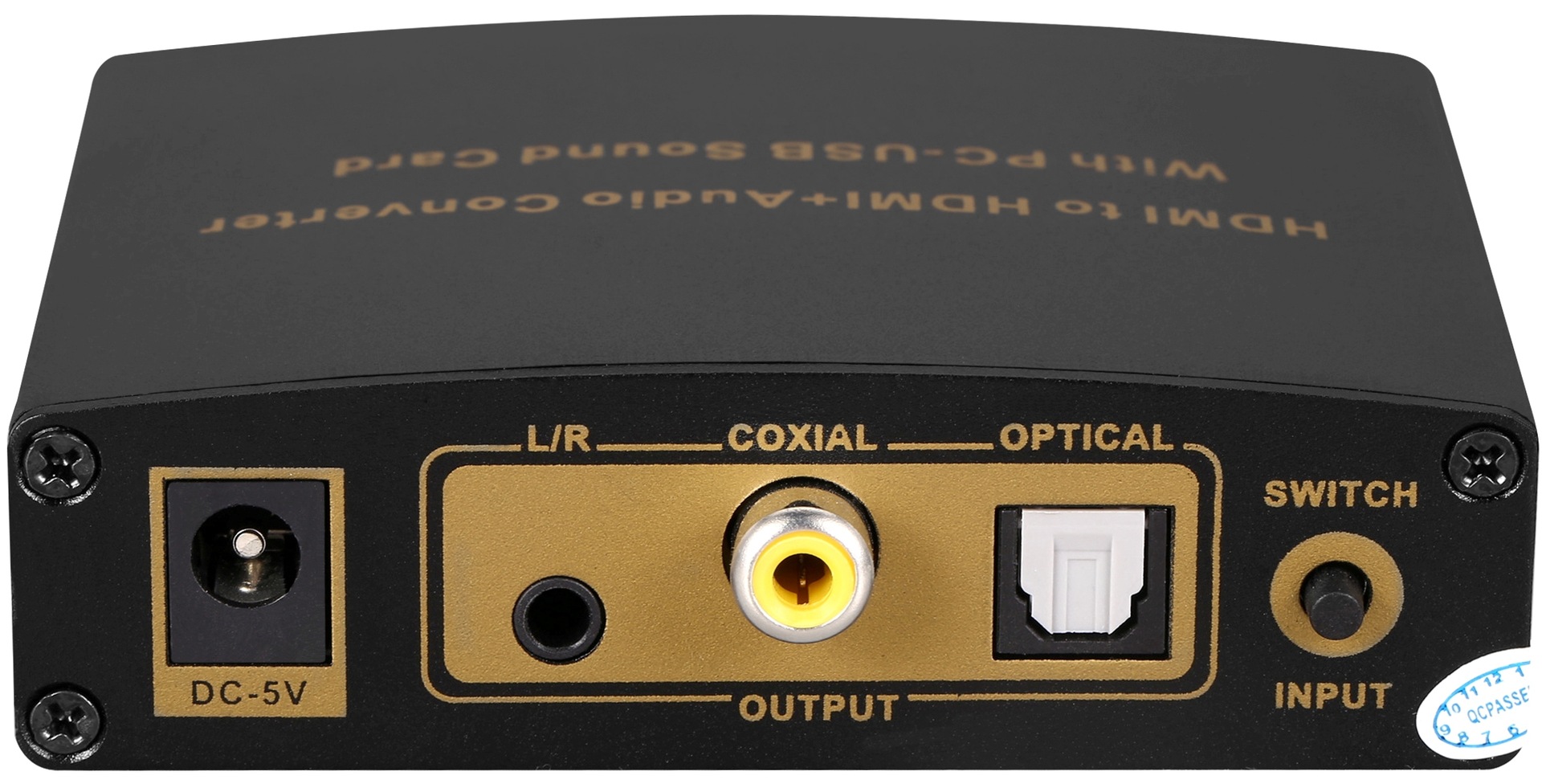 hdmi转hdmi 同轴 光纤 l/r