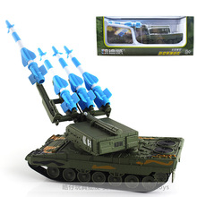 凯迪威军事模型防空导弹坦克 收藏摆设精品 男孩玩具