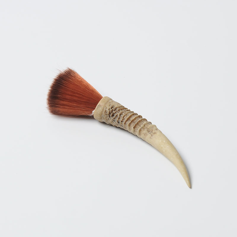 晟佑 批发精品小羊角养壶笔 茶盘茶壶扫笔刷子功夫茶具茶道配件