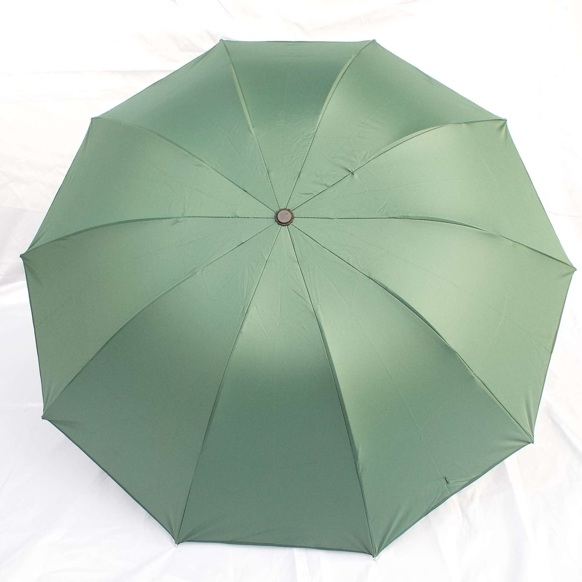 十骨家粗中棒纯色男士折叠雨伞三折广告伞 可印logo可定制