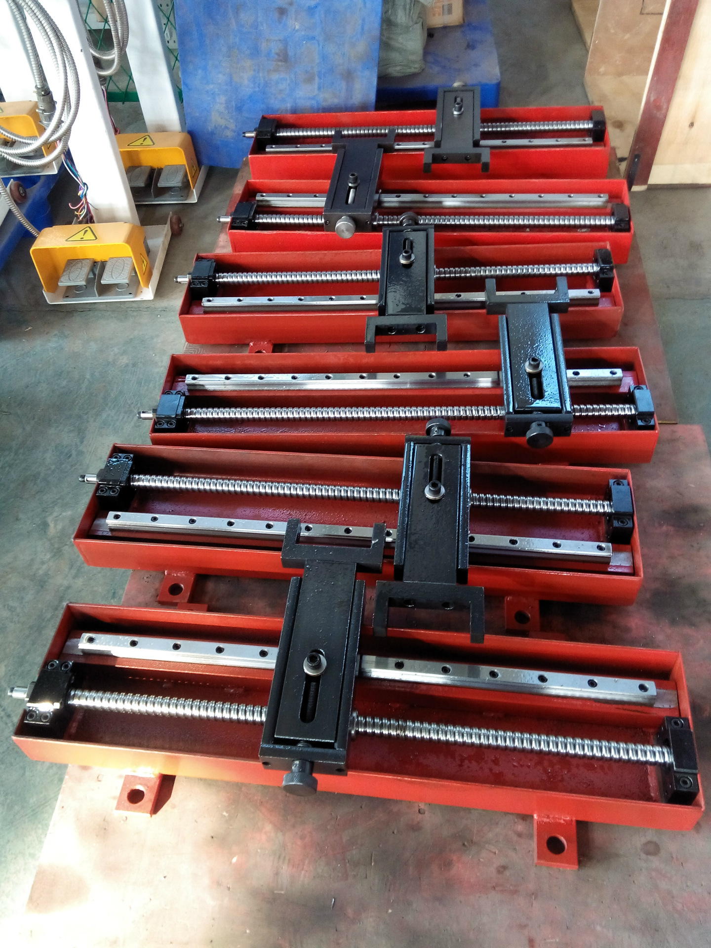 厂家直销全新数控折弯机 全新折弯机配件普通后挡料专业定做加工