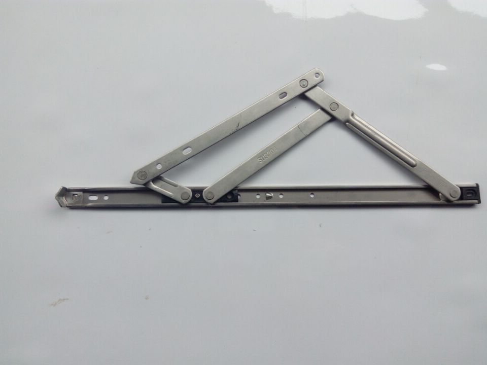 22方槽14寸304不锈钢上悬滑撑生产 重型上悬窗五连杆窗撑铰链厂家