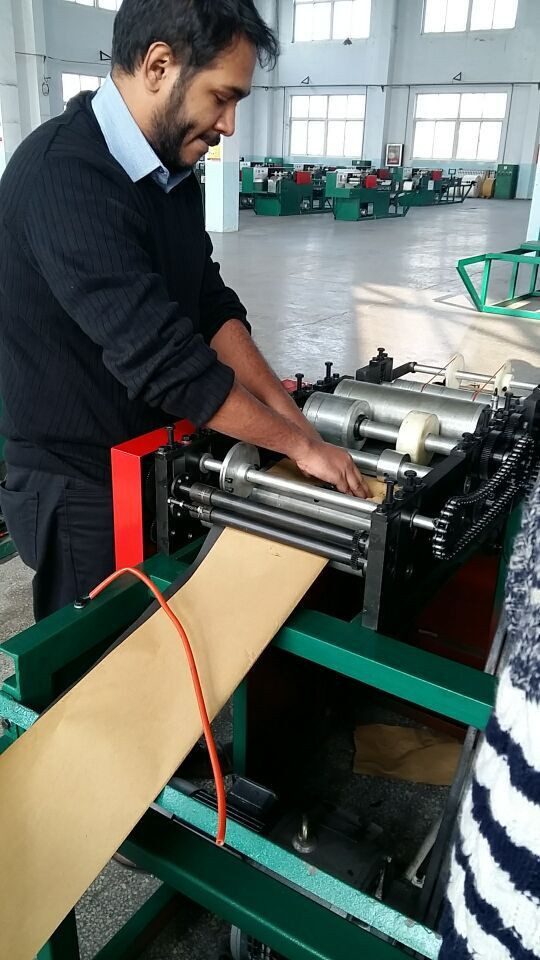 芒果套袋机价格 芒果双层纸袋制袋机厂家 新型芒果袋机