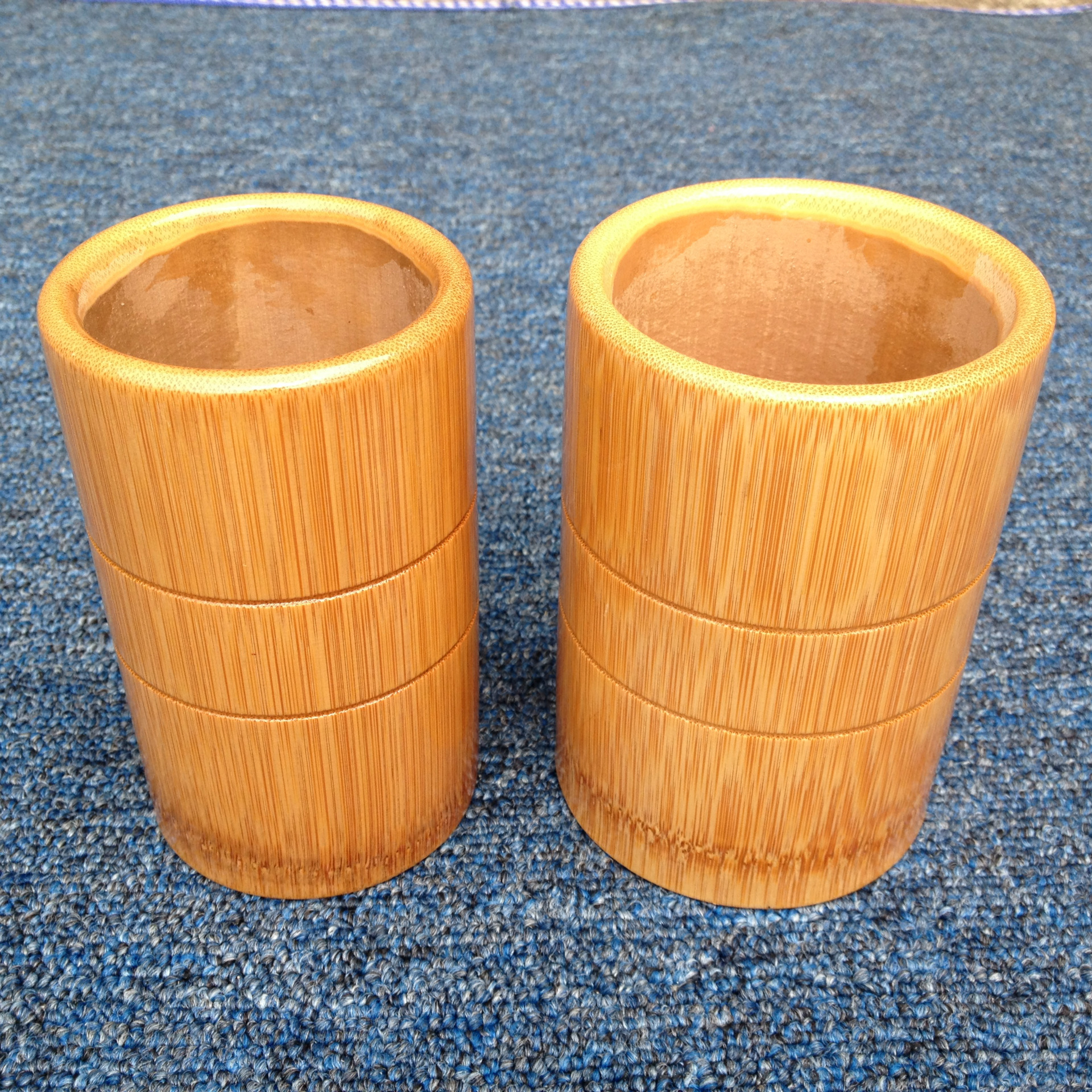 爆款 碳化竹火罐  竹制竹雕火罐 竹制品厂家批发