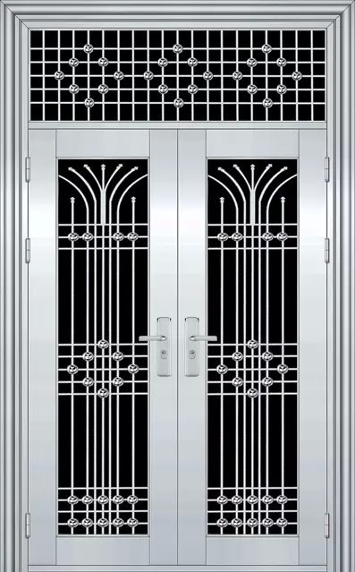 厂家供应 不锈钢门 全304不锈钢门 不锈钢进户门 不锈钢对开门