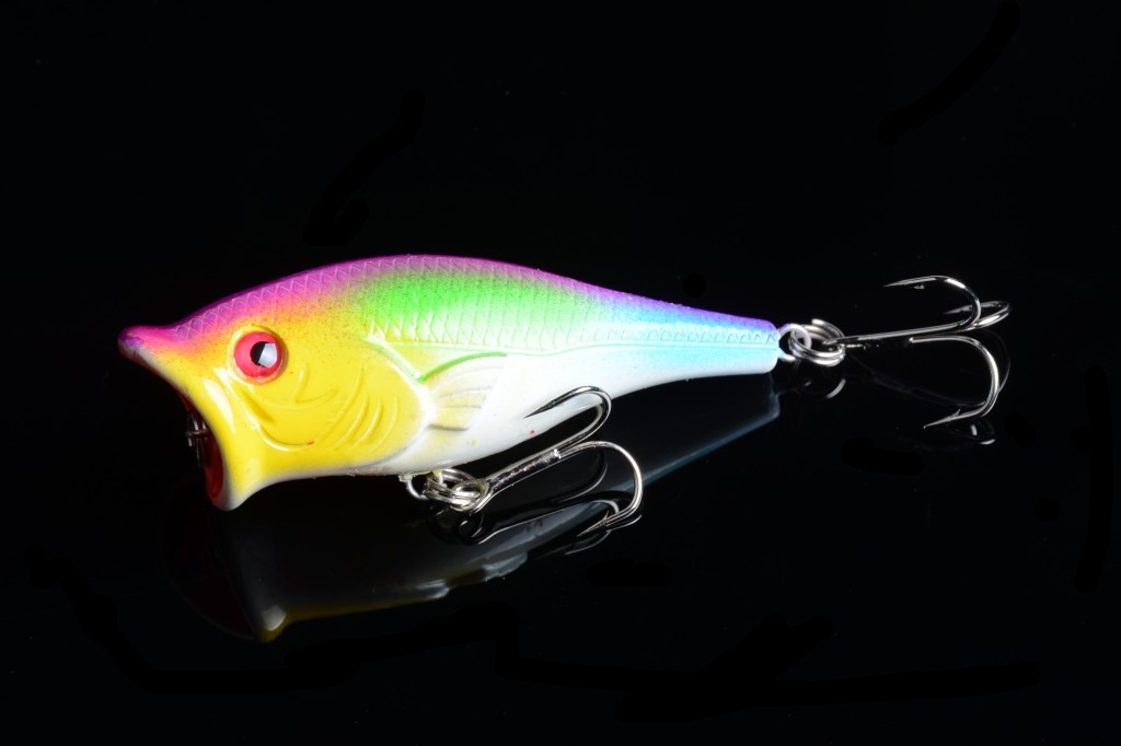 外贸热销推荐款 4色波趴路亚仿生饵 6.5cm/10g 海钓假饵硬饵鱼饵