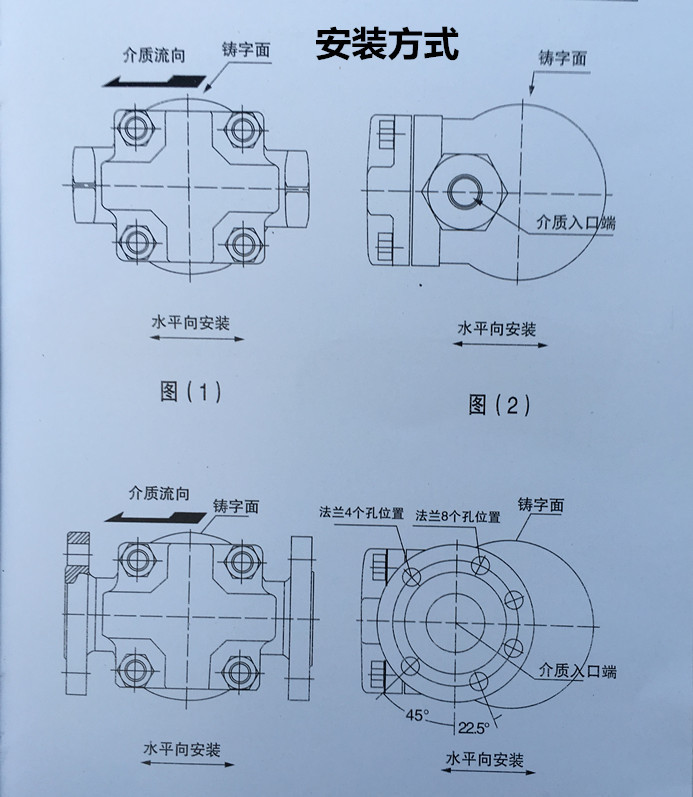 ft14-10内螺纹斯派莎克杠杆浮球式蒸