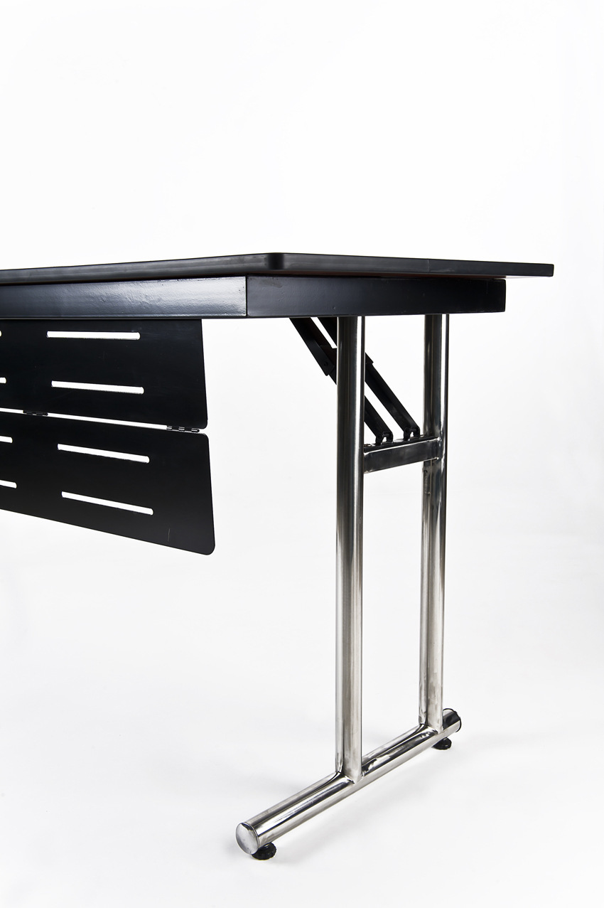 新款不锈钢会议折叠长桌子 (2)