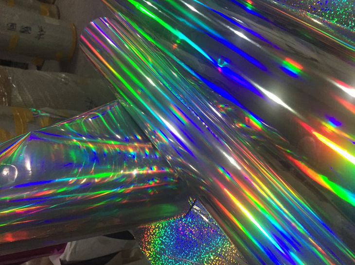 供应pet opp pvc镀铝膜 镀金膜 彩色镭射膜 转移.