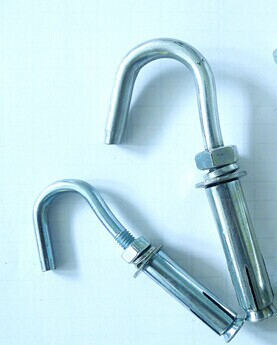 膨胀勾 膨胀钩 热水器挂钩 镀锌带钩膨胀螺栓